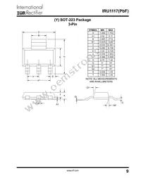 IRU1117CYTR Datasheet Page 9