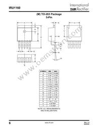 IRU1160CMTR Datasheet Page 6