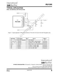 IRU1260CMTR Datasheet Page 9