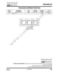 IRU1502-33CHTR Datasheet Page 11