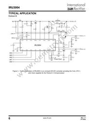 IRU3004CWTR Datasheet Page 6