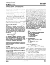 IRU3007CWTR Datasheet Page 11