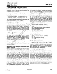 IRU3018CWTR Datasheet Page 11