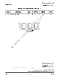 IRU3018CWTR Datasheet Page 18