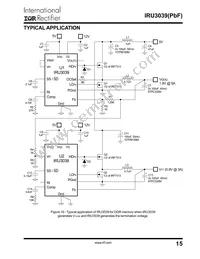 IRU3039CHTR Datasheet Page 15