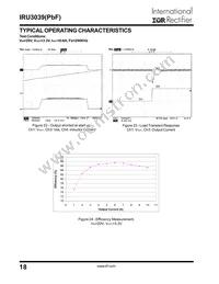 IRU3039CHTR Datasheet Page 18