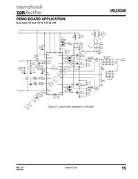 IRU3046CFTR Datasheet Page 15