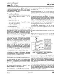 IRU3055CQTR Datasheet Page 15