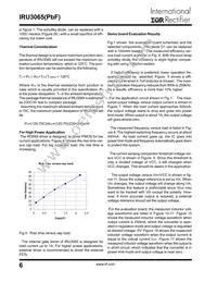 IRU3065CLTR Datasheet Page 6