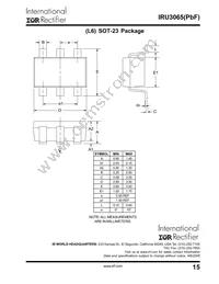 IRU3065CLTR Datasheet Page 15