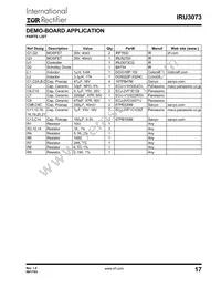 IRU3073CQTR Datasheet Page 17