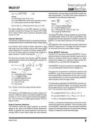 IRU3137CSTRPBF Datasheet Page 8