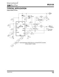 IRU3138CSTRPBF Datasheet Page 13