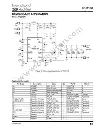 IRU3138CSTRPBF Datasheet Page 15