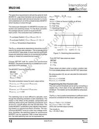 IRU3146CFTR Datasheet Page 12