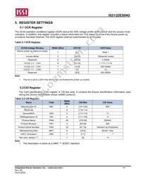IS21ES04G-JCLI-TR Datasheet Page 11