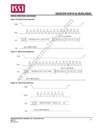 IS25CD010-JNLE-TR Datasheet Page 21