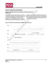 IS25CD025-JNLE-TR Datasheet Page 12