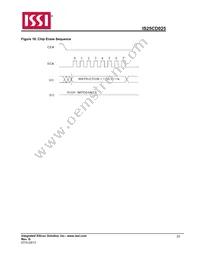 IS25CD025-JNLE-TR Datasheet Page 22