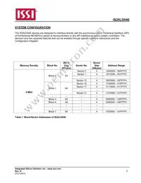 IS25LD040-JVLE-TR Datasheet Page 6