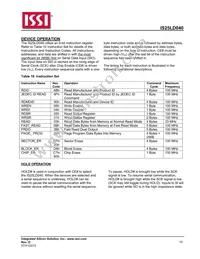 IS25LD040-JVLE-TR Datasheet Page 10