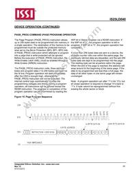 IS25LD040-JVLE-TR Datasheet Page 20