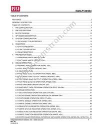 IS25LP064-JKLE Datasheet Page 4