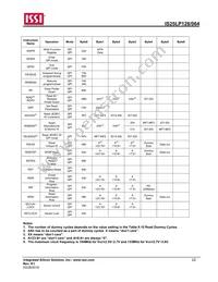IS25LP064-JKLE Datasheet Page 22