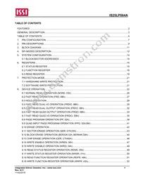 IS25LP064A-JGLE-TR Datasheet Page 4