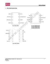 IS25LP064A-JGLE-TR Datasheet Page 7