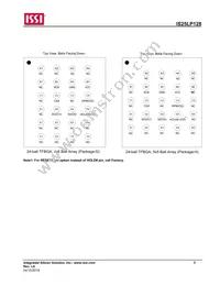 IS25LP128-JGLE-TR Datasheet Page 8