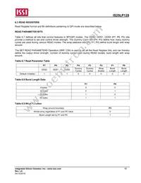 IS25LP128-JGLE-TR Datasheet Page 18