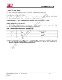 IS25LP128-JMLE Datasheet Page 18