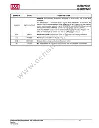 IS25LP128F-JLLE Datasheet Page 10