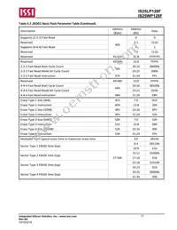 IS25LP128F-JLLE Datasheet Page 17