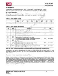 IS25LP128F-JLLE Datasheet Page 20