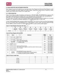 IS25LP256D-RMLE Datasheet Page 20