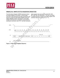 IS25LQ016-JBLE Datasheet Page 20