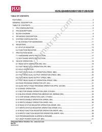 IS25LQ020B-JDLE-TR Datasheet Page 4