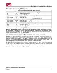 IS25LQ020B-JDLE-TR Datasheet Page 14
