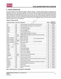 IS25LQ020B-JDLE-TR Datasheet Page 18