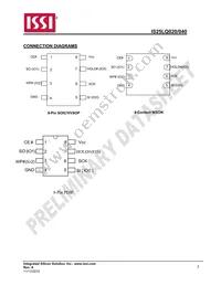 IS25LQ040-JBLE Datasheet Page 2