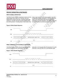 IS25LQ040-JBLE Datasheet Page 16