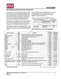 IS25LQ080-JNLE-TR Datasheet Page 10