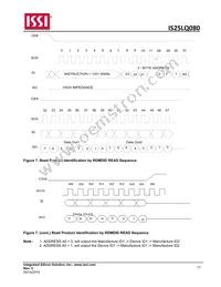 IS25LQ080-JNLE-TR Datasheet Page 17