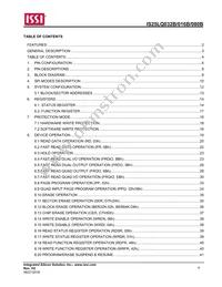 IS25LQ080B-JNLE-TR Datasheet Page 4