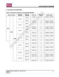 IS25LQ080B-JNLE-TR Datasheet Page 13