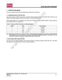 IS25LQ080B-JNLE-TR Datasheet Page 18
