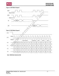 IS25WP016D-JLLE Datasheet Page 13