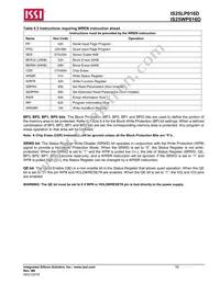 IS25WP016D-JLLE Datasheet Page 16